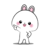 Vanilla Rabbit 5 Animated Stickers @kal_pc 9