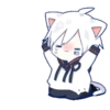 Cute Cat Boy - White 12
