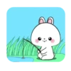 Vanilla Rabbit 5 Animated Stickers @kal_pc 13