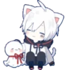 Cute Cat Boy - White 17