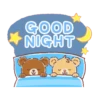UNIBEARSITY NEW  ANIMATED STICKERS 12