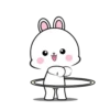 Lovely Rabbit 12 Animated @kal_pc 22