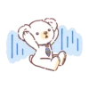 UNIBEARSITY NEW  ANIMATED STICKERS 20