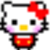 Hello Kitty 2 Píxeles 23