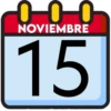 CALENDARIO NOVIEMBRE 2023 BLANCA AT 15