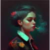 Girls smoking 5