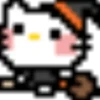 Hello Kitty pixeles 6