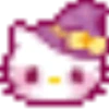 Hello Kitty pixeles 10