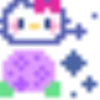 Hello Kitty pixeles 11