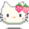 Hello Kitty pixeles 16