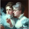 Girls smoking 16