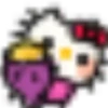Hello Kitty pixeles 25