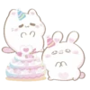 Bunny and cat love (Mov) 5