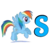 Alphabet Pony 7 6
