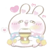Bunny and cat love (Mov) 8
