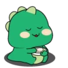 Dino is a little chubby .MOV 6