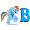 Alphabet Pony 7 11