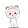 ‍ ️Cosplay White Bear MOV. 12