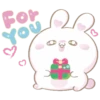 Bunny and cat love (Mov) 23