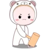 ‍ ️Cosplay White Bear MOV. 22