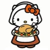 Hello Kitty Thanksgiving and Christmas BLANCA AT 29