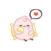Pink and yellow chicken MOV 8