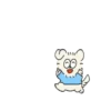 ️Cachorro chaqueta celeste. MOV 8