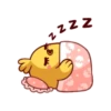 Pink and yellow chicken MOV 16