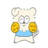 ️Cachorro chaqueta celeste. MOV 15