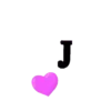 Corazones con letras 7