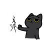 ‍Indy cat & friend‍ Mov 9