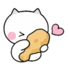 A chicken loving cat 23