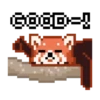 Red Panda Pixel  Mov 6