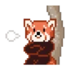 Red Panda Pixel  Mov 8
