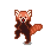 Red Panda Pixel  Mov 9