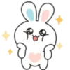 Bunny rainbow 5