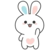 Bunny rainbow 9