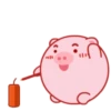 ️Pink balloon pig   MOV 13