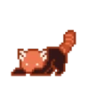 Red Panda Pixel  Mov 12