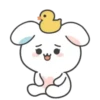 Bunny rainbow 12