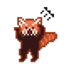 Red Panda Pixel  Mov 19