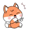 Cute orange fox  .MOV 11