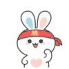 Bunny rainbow 25