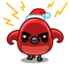 Passarinho de natal 8