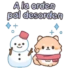 Un perrito en invierno 16