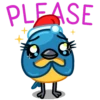 Passarinho de natal 16