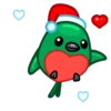 Passarinho de natal 21