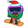 Passarinho de natal 25