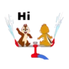 【英文】Chip 'n' Dale 動態貼圖(夏季篇)奇奇蒂蒂 5