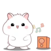 White hamster 2  .MOV 6